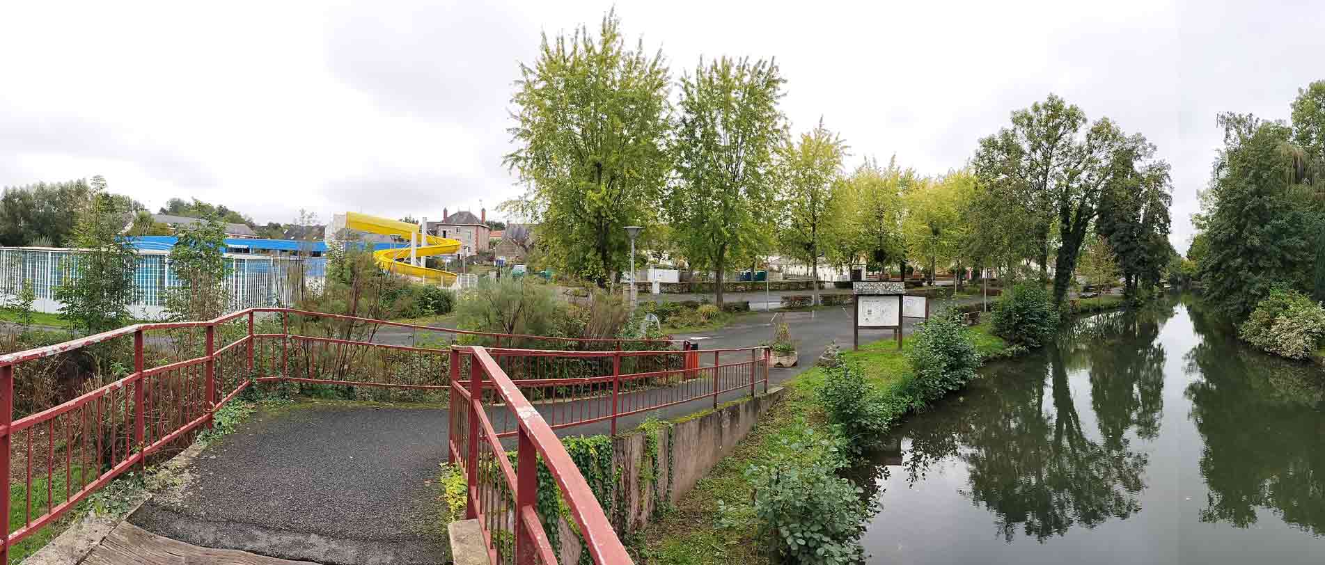 Parc Aqualudique de Loué en Sarthe